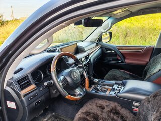 2017 Lexus LX 450d III Рестайлинг 2, чёрный, 7900000 рублей, вид 5
