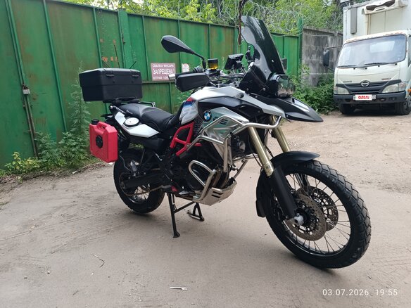 2015 BMW F 800 GS, белый, 980000 рублей