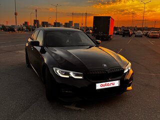 2020 BMW 3 серии 330d xDrive VII (G2x), чёрный, 5200000 рублей, вид 2
