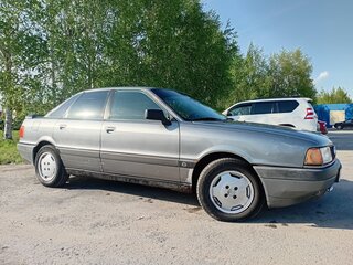 1991 Audi 80 IV (B3), серый, 270000 рублей, вид 3