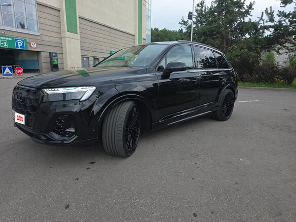 2025 Audi SQ7 I (4M) Рестайлинг 2, чёрный - вид 1