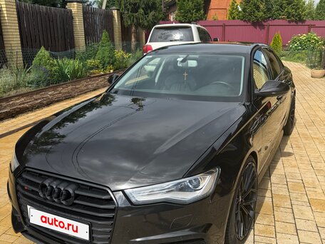 2017 Audi A6 IV (C7) Рестайлинг, чёрный, 2000000 рублей, вид 3