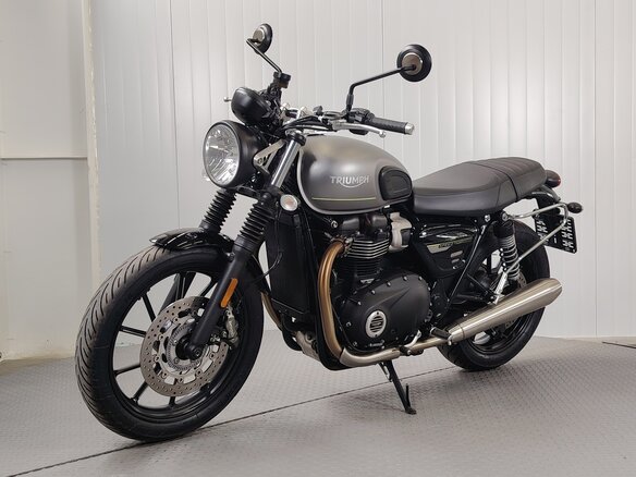 2022 Triumph Speed Twin, серый - вид 3