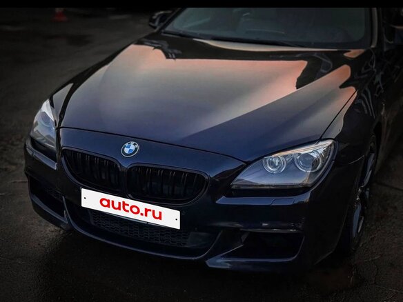 2012 BMW 6 серии 640i III (F06/F13/F12), синий - вид 2