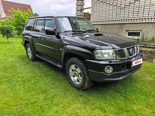 2008 Nissan Patrol V (Y61) Рестайлинг, чёрный, 1950000 рублей, вид 2