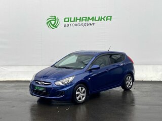 2012 Hyundai Solaris I, синий, 750000 рублей, вид 1