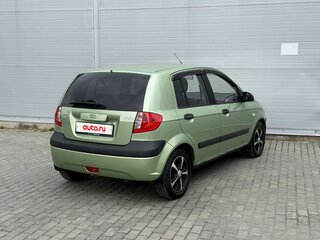2007 Hyundai Getz I Рестайлинг, зелёный, 395000 рублей, вид 4