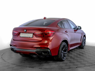 2017 BMW X6 30d II (F16), красный, 4150000 рублей, вид 5