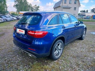 2017 Mercedes-Benz GLC 250 I (X253), синий, 3175000 рублей, вид 3