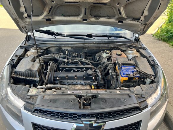 2012 Chevrolet Cruze I, серебристый - вид 8