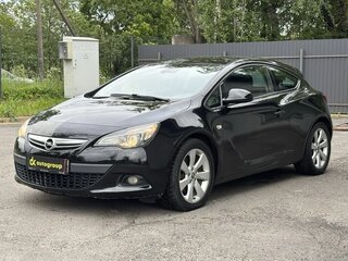2012 Opel Astra GTC J Рестайлинг, чёрный, 570000 рублей, вид 2