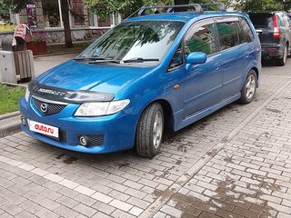2001 Mazda Premacy I (CP), синий, 425000 рублей, вид 5