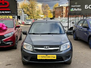 2017 Lada (ВАЗ) Granta I, серый, 499000 рублей, вид 3