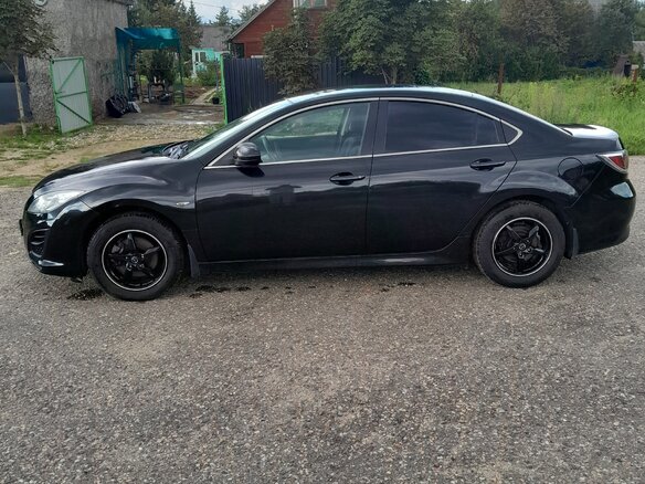 2012 Mazda 6 II (GH) Рестайлинг, чёрный, 800000 рублей - вид 10