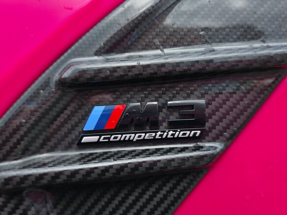 2022 BMW M3 Competition Package VI (G80), розовый, 7750000 рублей - вид 28
