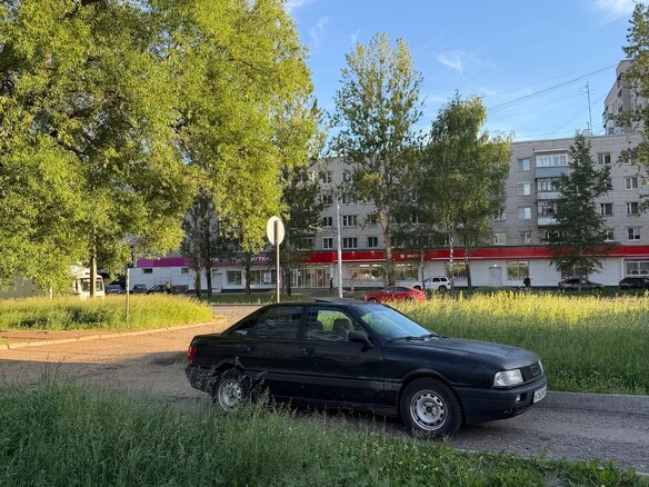 1989 Audi 80 IV (B3), чёрный - вид 11