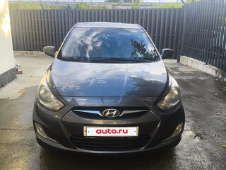 2012 Hyundai Solaris I, чёрный, 750000 рублей, вид 1