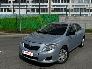 2007 Toyota Corolla AMT X (E140, E150), голубой, 686000 рублей, вид 2