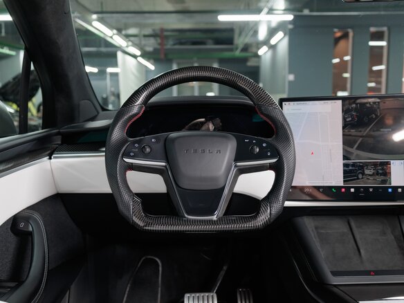 2023 Tesla Model X Plaid I Рестайлинг, чёрный - вид 11