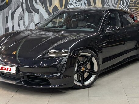 2020 Porsche Taycan Turbo I, чёрный, 6990000 рублей, вид 1