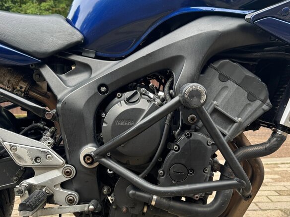 2008 Yamaha FZ6, синий, 350000 рублей - вид 7