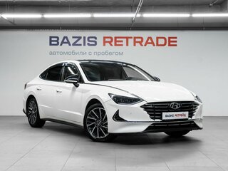 2021 Hyundai Sonata VIII (DN8), белый, 2355000 рублей, вид 3