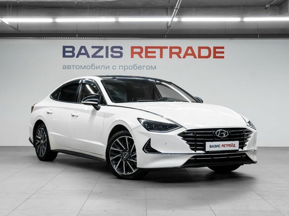 2021 Hyundai Sonata VIII (DN8), белый, 2275000 рублей - вид 2