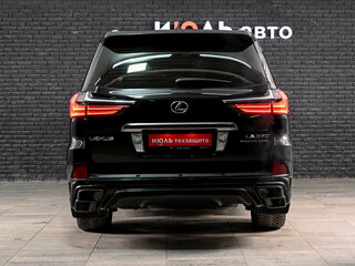 2016 Lexus LX 570 III Рестайлинг 2, чёрный, 6400000 рублей, вид 5