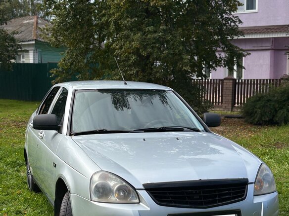 2011 Lada (ВАЗ) Priora I, серый, 250000 рублей - вид 6