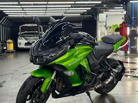 2011 Kawasaki Z 1000SX, зелёный, 680000 рублей, вид 4