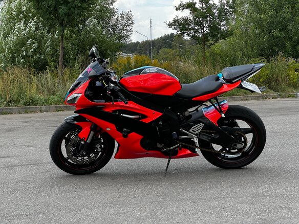 2009 Yamaha YZF-R6, чёрный, 570000 рублей - вид 3