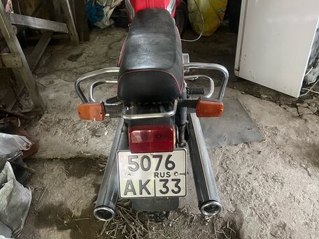 1986 Jawa 350/638, красный, 160000 рублей, вид 3