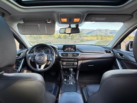 2015 Mazda 6 III (GJ) Рестайлинг, чёрный, 2100000 рублей - вид 14