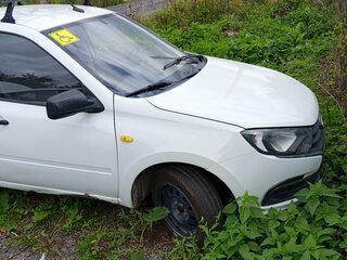 2019 Lada (ВАЗ) Granta I Рестайлинг, белый, 450000 рублей, вид 2