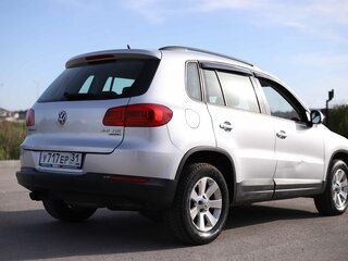 2012 Volkswagen Tiguan I Рестайлинг, серебристый, 1220550 рублей, вид 5
