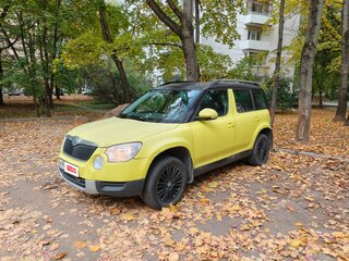 2012 Skoda Yeti I, жёлтый, 730000 рублей, вид 3
