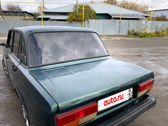2007 Lada (ВАЗ) 2107, зелёный, 135000 рублей - вид 8