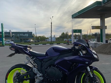 2007 Honda CBR 954RR Fireblade, фиолетовый, 650000 рублей, вид 3