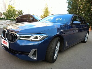 2020 BMW 5 серии 520d xDrive VII (G30/G31/G38) Рестайлинг, синий, 3950000 рублей, вид 1
