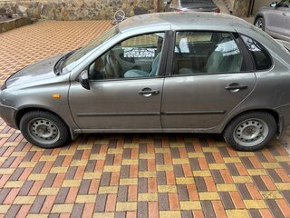 2008 Lada (ВАЗ) Kalina I, серый, 240000 рублей, вид 4