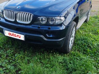 2005 BMW X5 4.4i I (E53) Рестайлинг, синий, 850000 рублей, вид 1