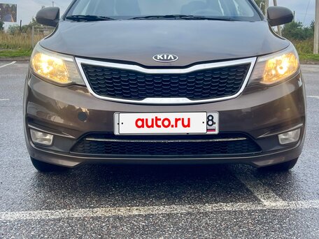 2015 Kia Rio III, коричневый, 690000 рублей, вид 4
