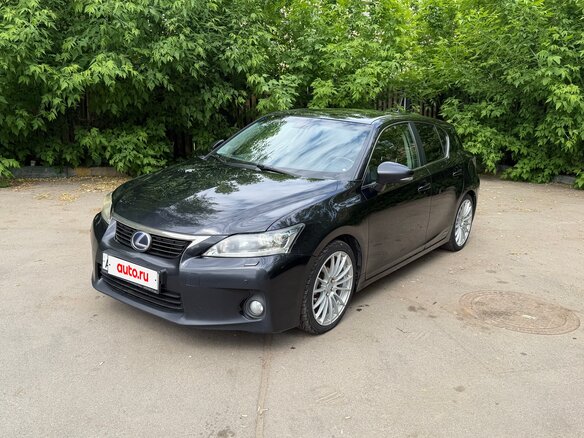 2011 Lexus CT 200h I, чёрный, 1570000 рублей - вид 1