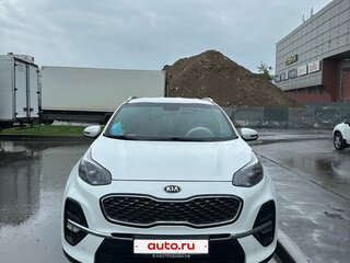 2019 Kia Sportage IV Рестайлинг, белый, 2350000 рублей, вид 1