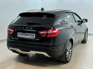 2018 Lada (ВАЗ) Vesta SW Cross I, чёрный, 850000 рублей, вид 4