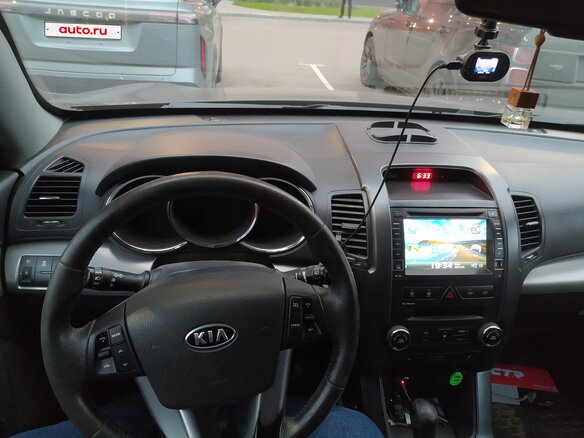 2009 Kia Sorento II, чёрный - вид 5