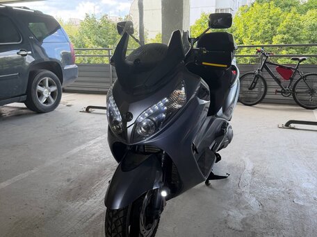 2012 Sym Maxsym 400, серебристый, 365000 рублей, вид 1