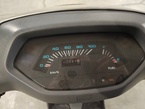 1997 Honda Lead 90, серый, 239000 рублей - вид 5