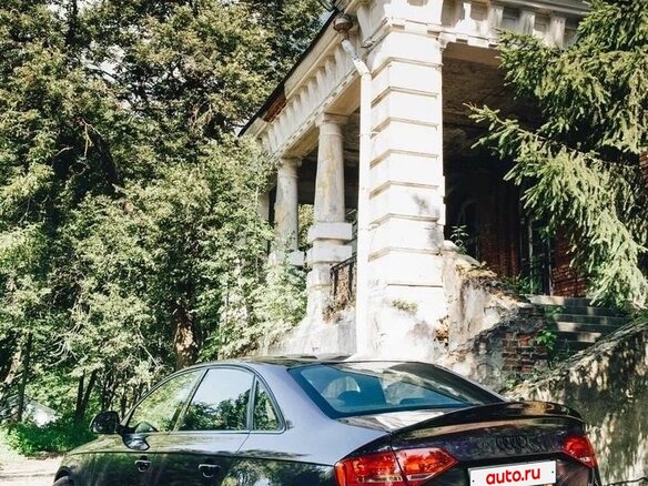2008 Audi A4 IV (B8), фиолетовый, 1290000 рублей - вид 6