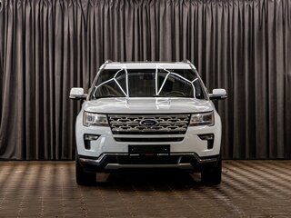 2018 Ford Explorer V Рестайлинг 2, белый, 2595000 рублей, вид 2
